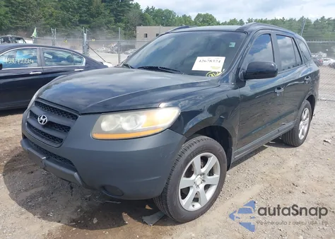 2009 Hyundai Santa Fe Limited z USA, uszkodzony, nr VIN 5NMSH73E89H279616